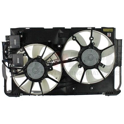 APDI RADS 6010354 Dual Radiator and Condenser Fan Assembly