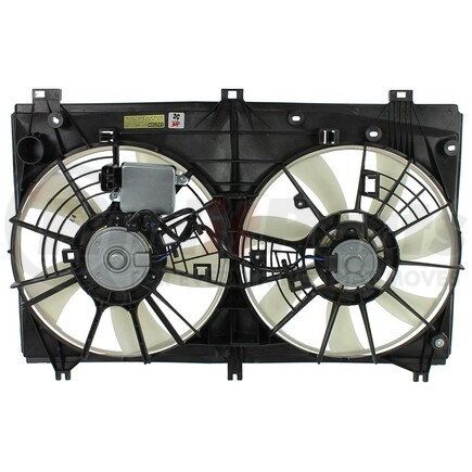 APDI RADS 6010351 Dual Radiator and Condenser Fan Assembly