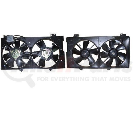 APDI RADS 6028120 Dual Radiator and Condenser Fan Assembly
