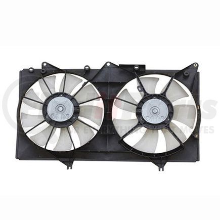 APDI RADS 6034127 Dual Radiator and Condenser Fan Assembly