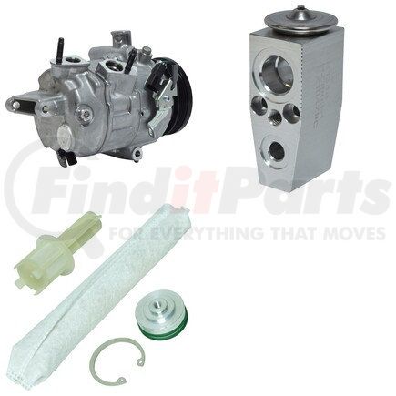 Universal Air Conditioner (UAC) CK1037 A/C Compressor Kit -- Short Compressor Replacement Kit