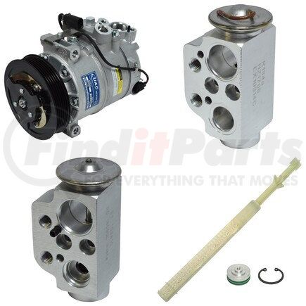 Universal Air Conditioner (UAC) CK6184 A/C Compressor Kit -- Short Compressor Replacement Kit
