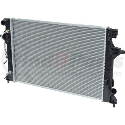 Universal Air Conditioner (UAC) RA13609C Radiator -- Crossflow Radiator