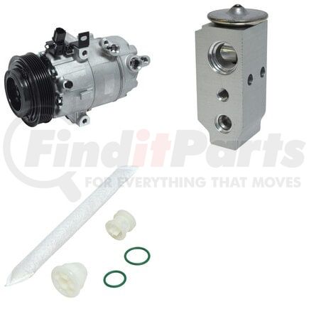 Universal Air Conditioner (UAC) CK1076 A/C Compressor Kit -- Short Compressor Replacement Kit