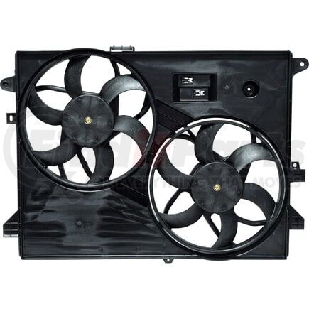 Universal Air Conditioner (UAC) FA50392C Dual Radiator and Condenser Fan Assembly -- Radiator-Condenser Fan Assy