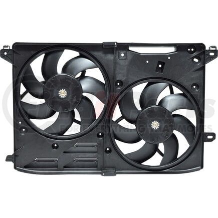 Universal Air Conditioner (UAC) FA50433C Dual Radiator and Condenser Fan Assembly -- Radiator-Condenser Fan Assy