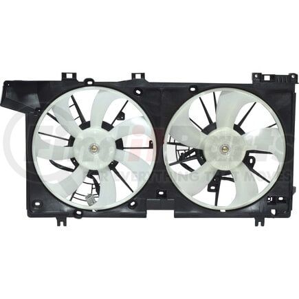 Universal Air Conditioner (UAC) FA50600C Dual Radiator and Condenser Fan Assembly -- Radiator-Condenser Fan Assy