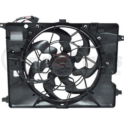 Universal Air Conditioner (UAC) FA50747C Engine Cooling Fan Assembly -- Radiator Fan