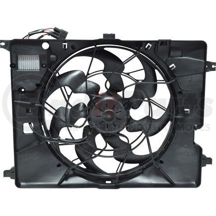 UNIVERSAL AIR CONDITIONER (UAC) FA50747C Engine Cooling Fan Assembly -- Radiator Fan