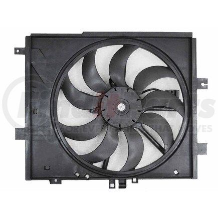 APDI RADS 6010026 Dual Radiator and Condenser Fan Assembly