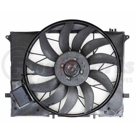 APDI RADS 6010038 Dual Radiator and Condenser Fan Assembly