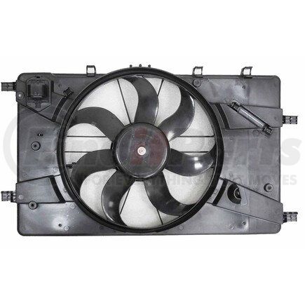 APDI RADS 6010031 Dual Radiator and Condenser Fan Assembly