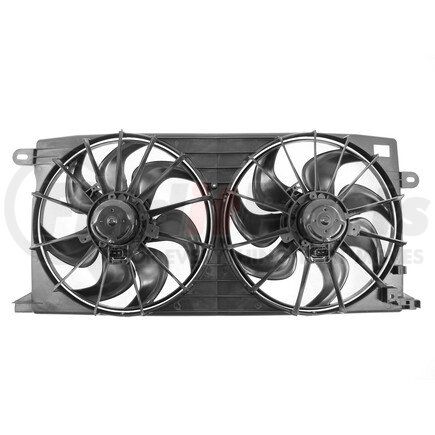 APDI RADS 6012101 Dual Radiator and Condenser Fan Assembly