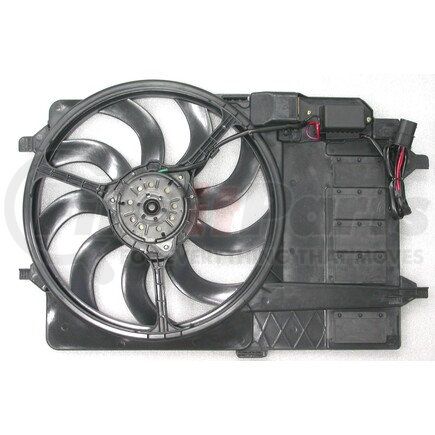 APDI RADS 6013107 Dual Radiator and Condenser Fan Assembly
