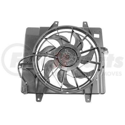 APDI RADS 6015101 Dual Radiator and Condenser Fan Assembly
