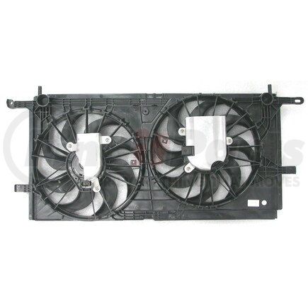 APDI RADS 6016129 Dual Radiator and Condenser Fan Assembly