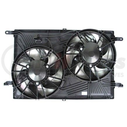 APDI RADS 6016152 Dual Radiator and Condenser Fan Assembly