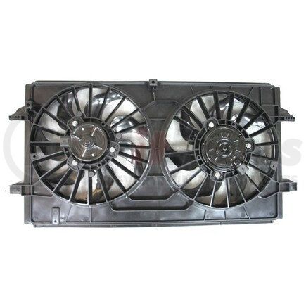 APDI RADS 6016146 Dual Radiator and Condenser Fan Assembly