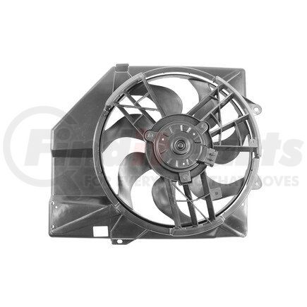 APDI RADS 6018101 Dual Radiator and Condenser Fan Assembly