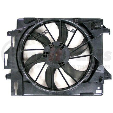 APDI RADS 6017127 Dual Radiator and Condenser Fan Assembly