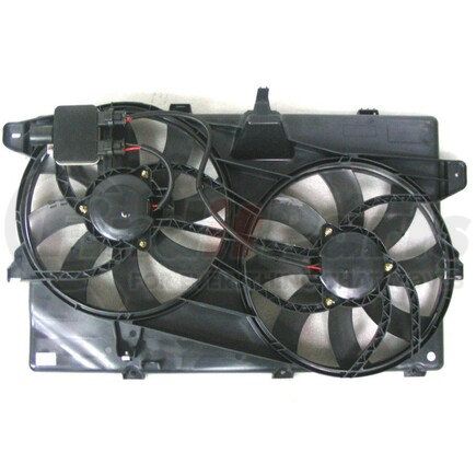 APDI RADS 6018141 Dual Radiator and Condenser Fan Assembly
