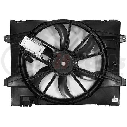 APDI RADS 6018140 Dual Radiator and Condenser Fan Assembly