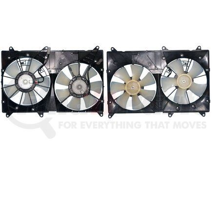 APDI RADS 6025109 Dual Radiator and Condenser Fan Assembly
