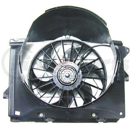APDI RADS 6024101 Dual Radiator and Condenser Fan Assembly