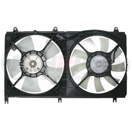 APDI RADS 6026111 Dual Radiator and Condenser Fan Assembly