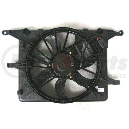 APDI RADS 6031109 Dual Radiator and Condenser Fan Assembly