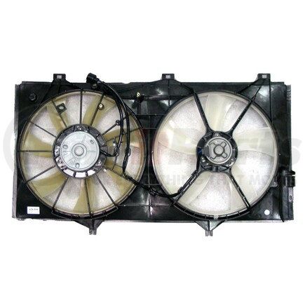 APDI RADS 6034143 Dual Radiator and Condenser Fan Assembly