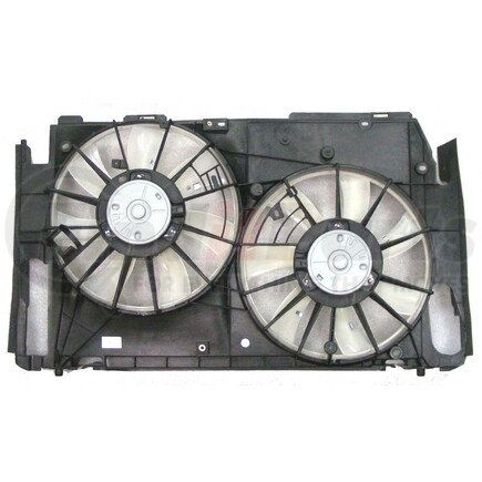 APDI RADS 6034144 Dual Radiator and Condenser Fan Assembly
