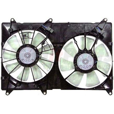 APDI RADS 6034520 Dual Radiator and Condenser Fan Assembly
