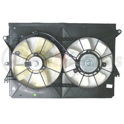 APDI RADS 6038101 Dual Radiator and Condenser Fan Assembly