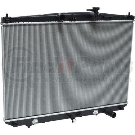 Universal Air Conditioner (UAC) RA13596C Radiator -- Downflow Radiator