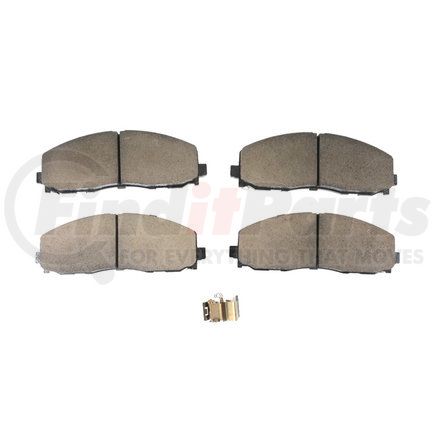 Mopar 68509193AB Disc Brake Pad Set - Front, for 2012-2020 Dodge/Chrysler/Ram