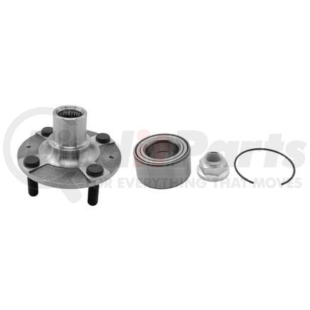 GSP Auto Parts North America Inc 370016 Hyundai Wheel Bearing and Hub Assembly Repair Kit - Front