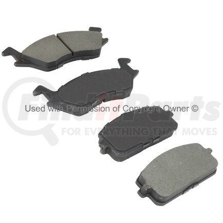 MPA Electrical 1000-0180M QB Semi-Metallic Brake Pads