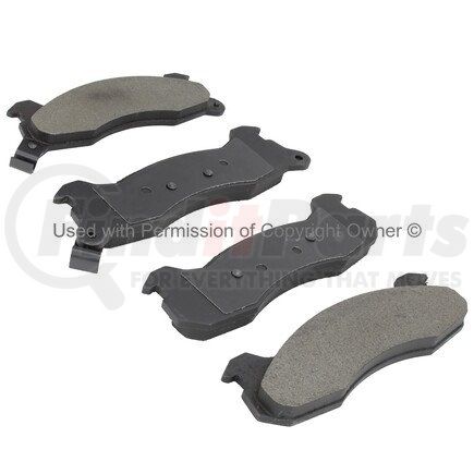 MPA Electrical 1000-0204M QB Semi-Metallic Brake Pads