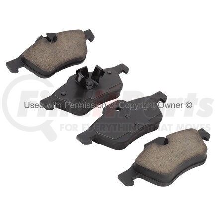 MPA Electrical 1000-0939C Quality-Built Disc Brake Pad Set - Ceramic