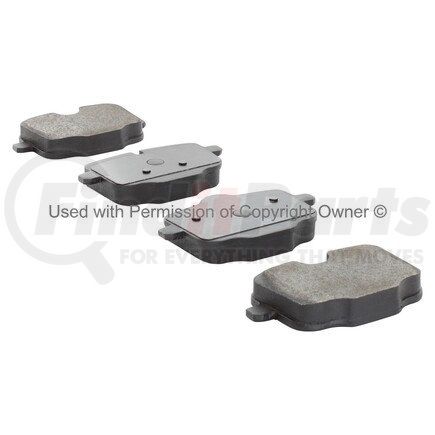 MPA Electrical 1003-1469AM Quality-Built Black Series Semi-Metallic Brake Pads