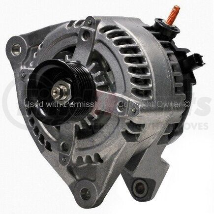 MPA Electrical 15034N Alternator - 12V, Nippondenso, CW (Right), with Pulley, External Regulator