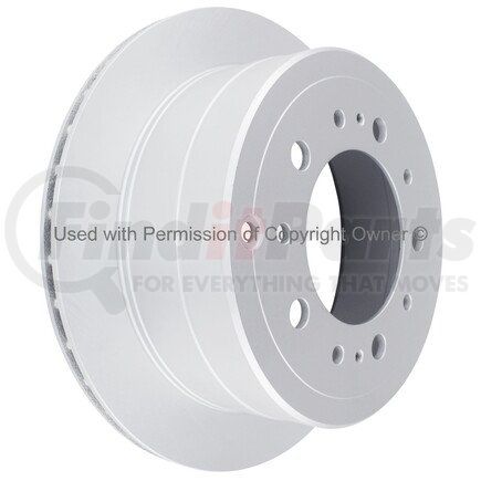 MPA Electrical BR31264G Quality-Built Disc Brake Rotor - Black Series, Coated