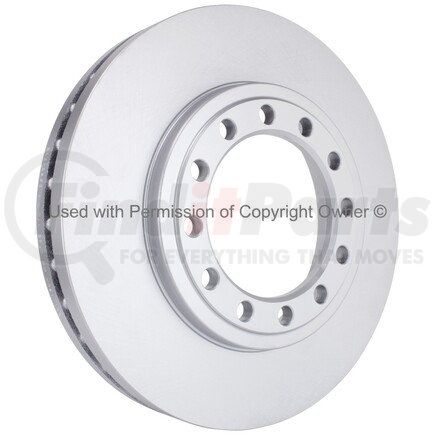 MPA Electrical BR31296G Quality-Built Disc Brake Rotor - Black Series, Coated