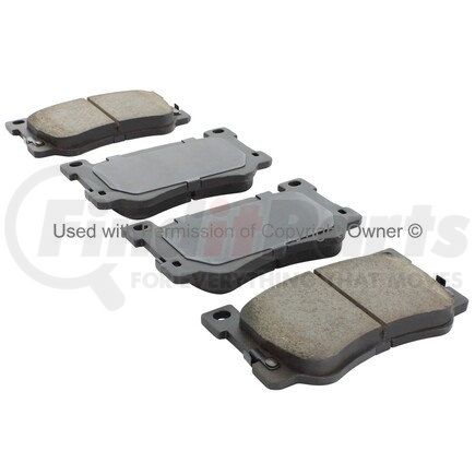 MPA Electrical 1001-1975C Quality-Built Premium Ceramic Brake Pads