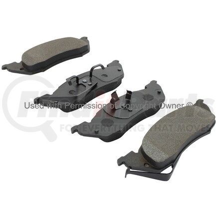 MPA Electrical 1002-0529AM Quality-Built Work Force Heavy Duty Brake Pads w/ Hardware