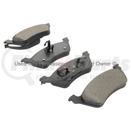 MPA Electrical 1002-0858M Quality-Built Work Force Heavy Duty Brake Pads
