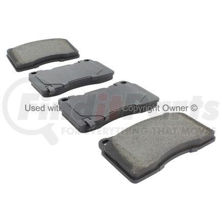 MPA Electrical 1002-1001M Quality-Built Work Force Heavy Duty Brake Pads