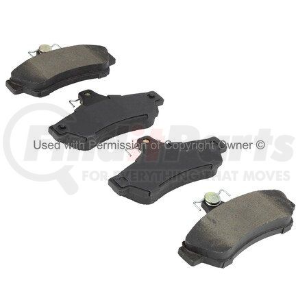 MPA Electrical 1002-1048M Quality-Built Work Force Heavy Duty Brake Pads