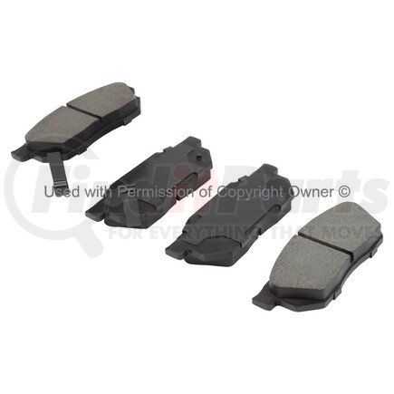 MPA Electrical 1003-0256C Quality-Built Black Series Ceramic Brake Pads